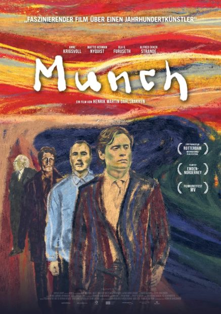 Munch Film Biografie Regie: Henrik Martin Dahlsbakken, Norwegen 2023